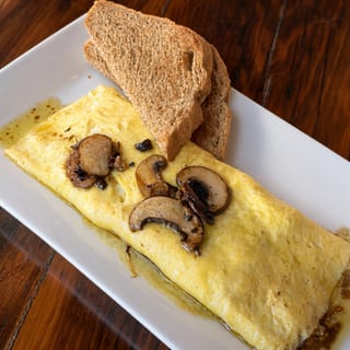 Truffle Mushroom Omelet