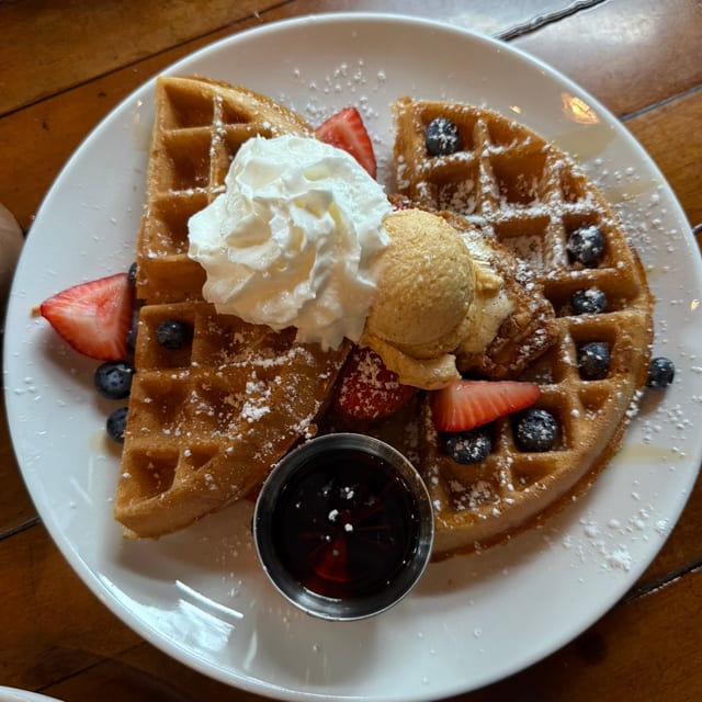 Chicken & Waffles.