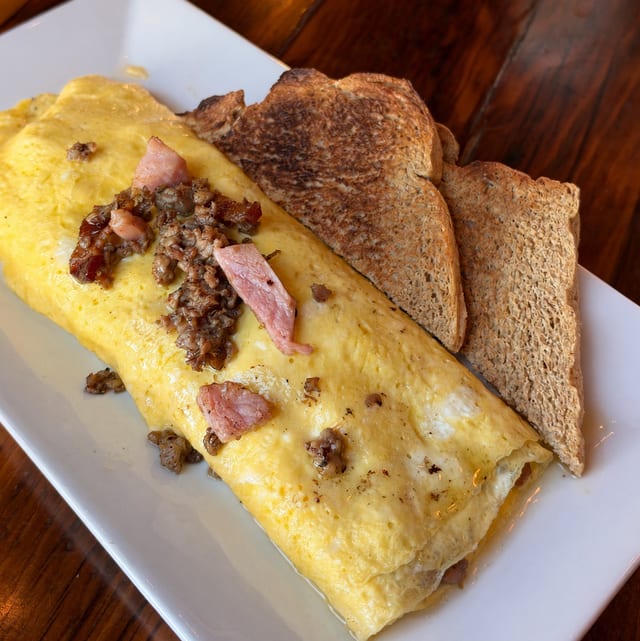 Three Little Pigs Omelet.