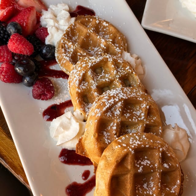 Berry Waffle.