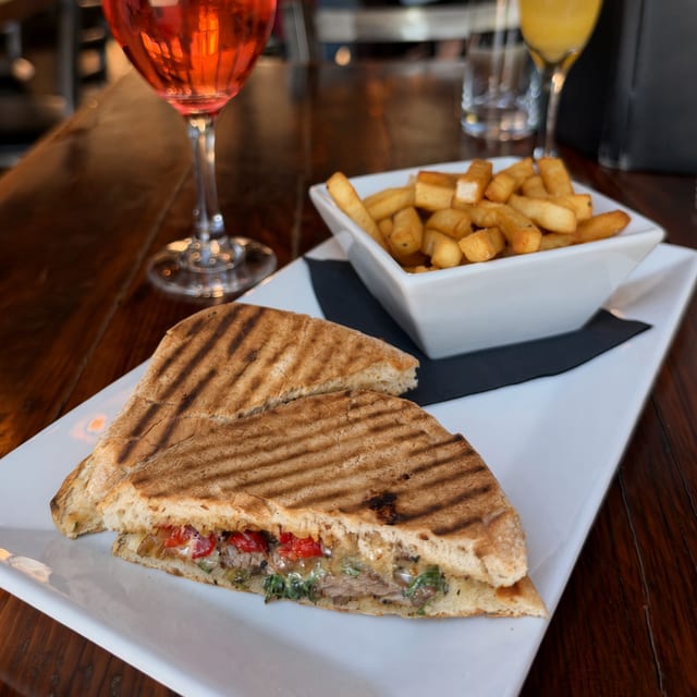 Grilled Steak Panini.